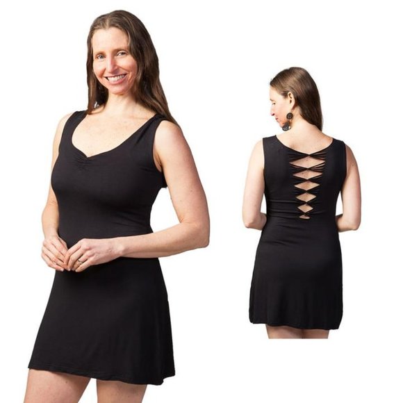 NWT Simple mini dress "Jane" tunic by Ark Imports (fair trade, made in Nepal) - Picture 2 of 2